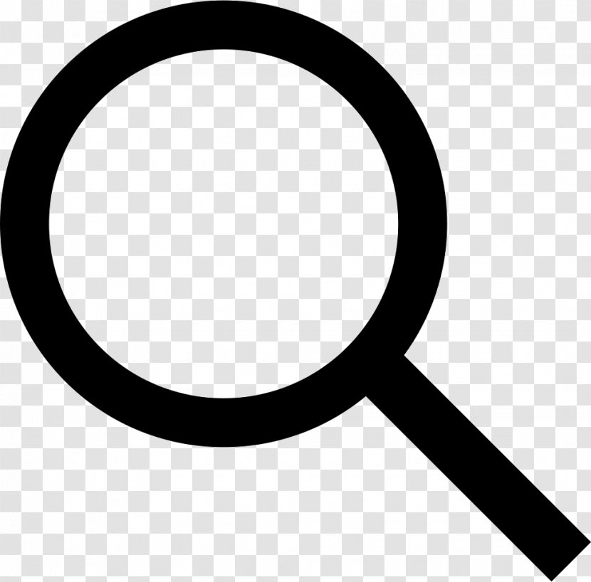 Computer Mouse Hamburger Button - Magnifying Glass - Find Transparent PNG