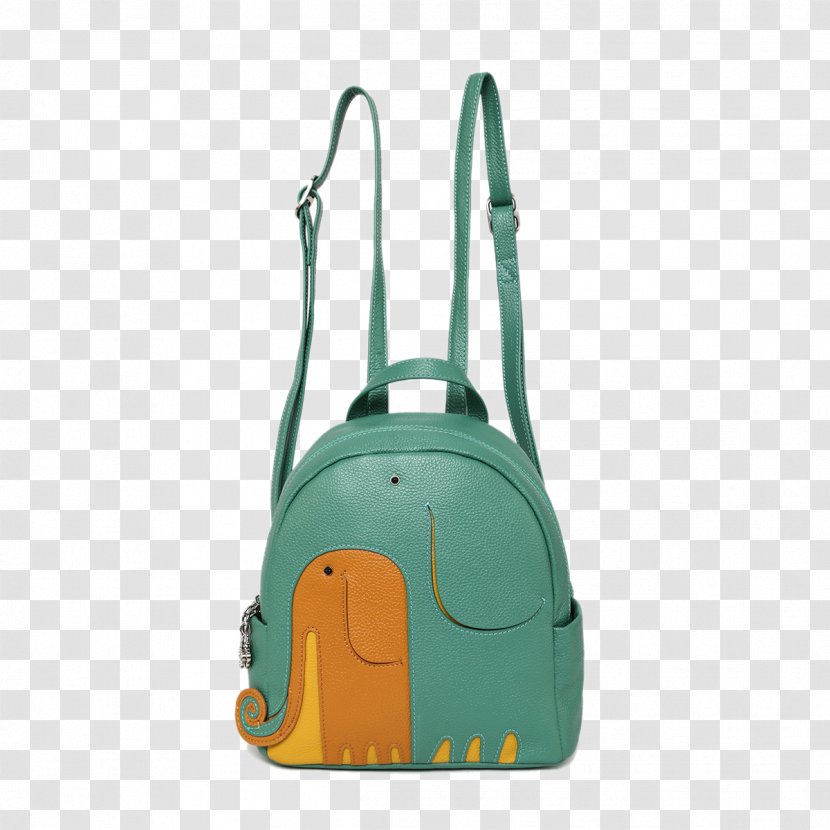 Green Handbag Backpack Gratis - Bag - Light Transparent PNG