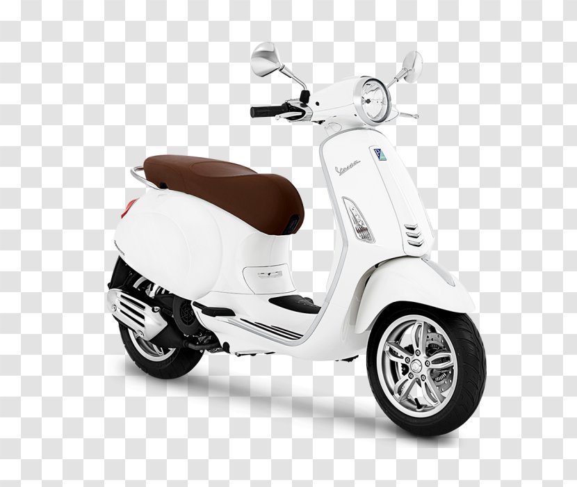 Piaggio Vespa 125 Primavera GTS - White Transparent PNG