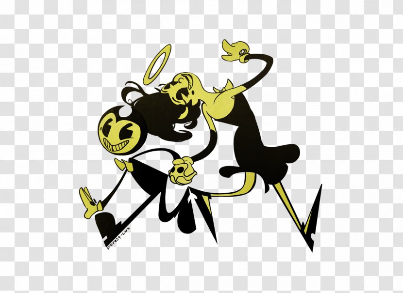 Youtube Honey Bee Bendy And The Ink Machine Sing Youtube Transparent Png - download free png roblox character youtube yellow bendy