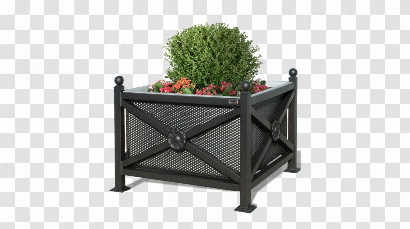 Street Furniture Bench Steel Perforated Metal - Box Transparent PNG