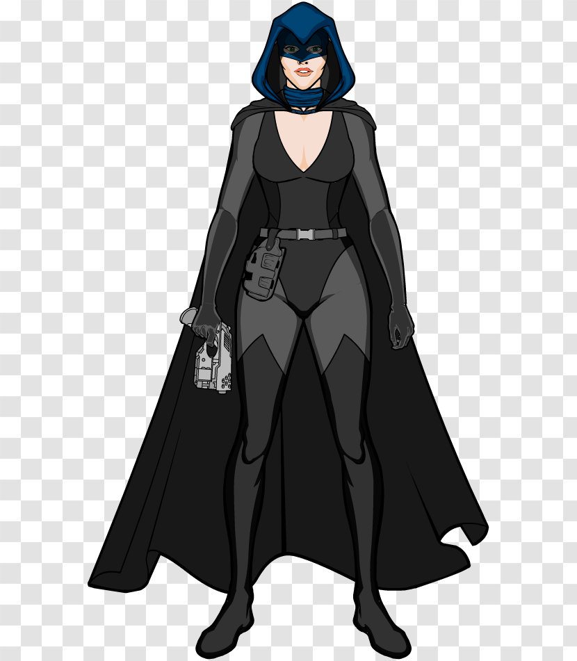 Cloak Costume Design Black M Transparent PNG