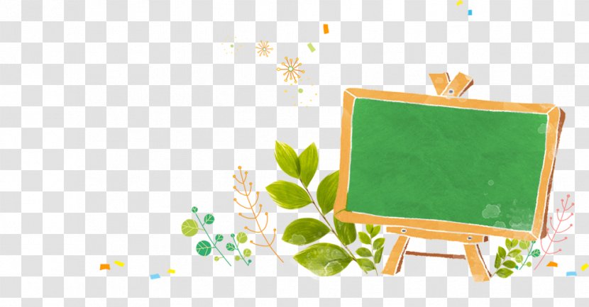 Cartoon Green Illustration - Line Taiwan - Chalkboard Transparent PNG