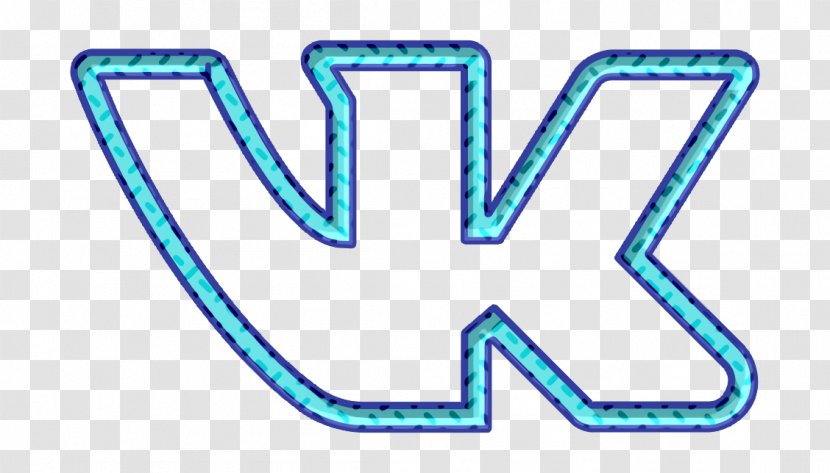 Social Media Logo - Sosial Icon - Symbol Electric Blue Transparent PNG