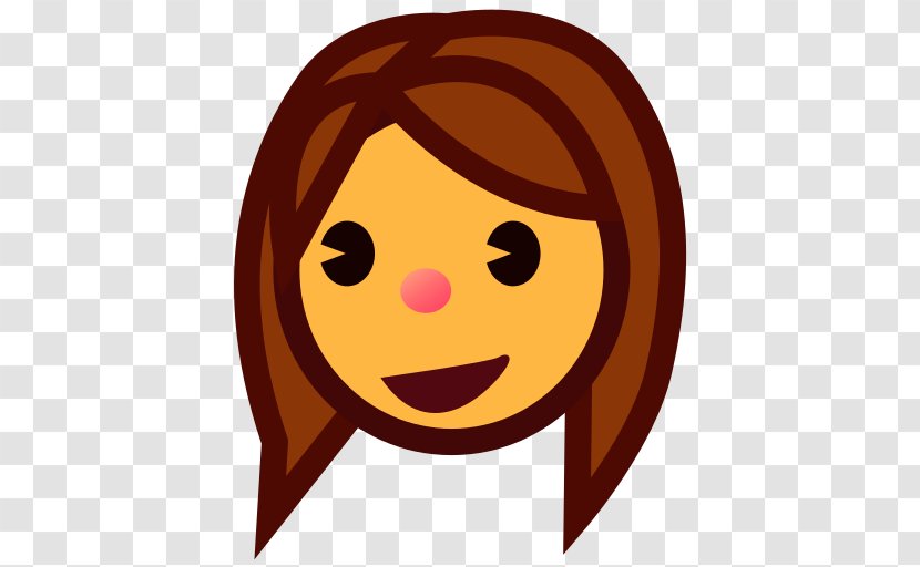 Smiley Emoji Holding Hands Mobile Phones Clip Art - Woman Transparent PNG