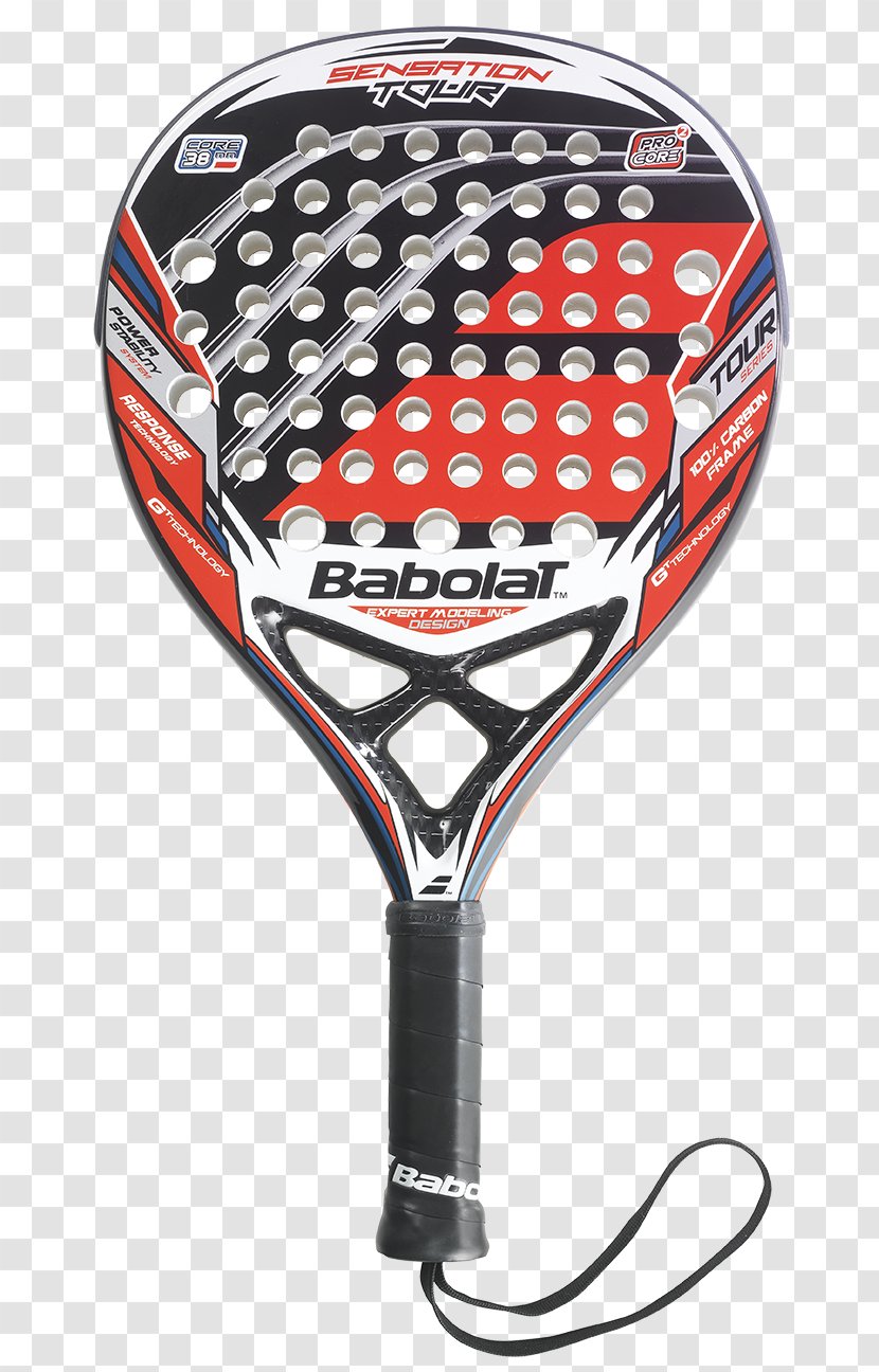 World Padel Tour Racket Babolat Drop Shot - Gum - Tennis Transparent PNG