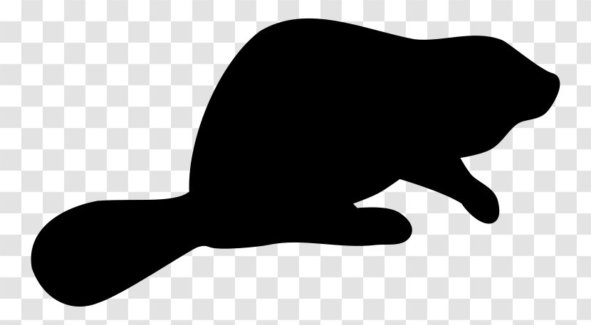 Beaver Silhouette Clip Art Transparent PNG