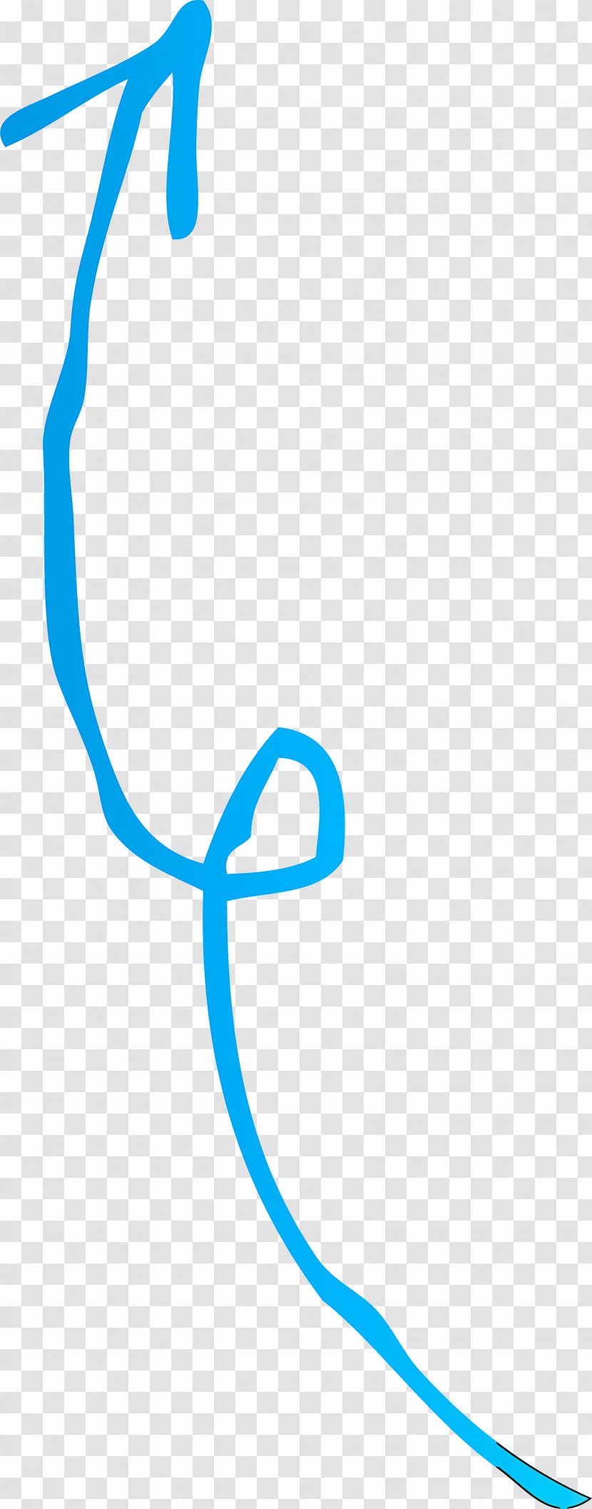 Curved Arrow Transparent PNG