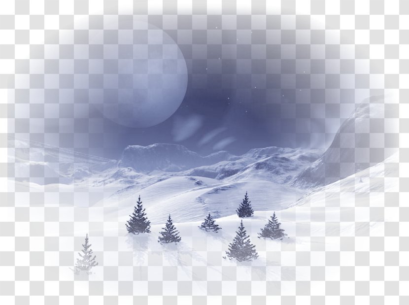 Sky Desktop Wallpaper Cloud Image Night - Tree Transparent PNG