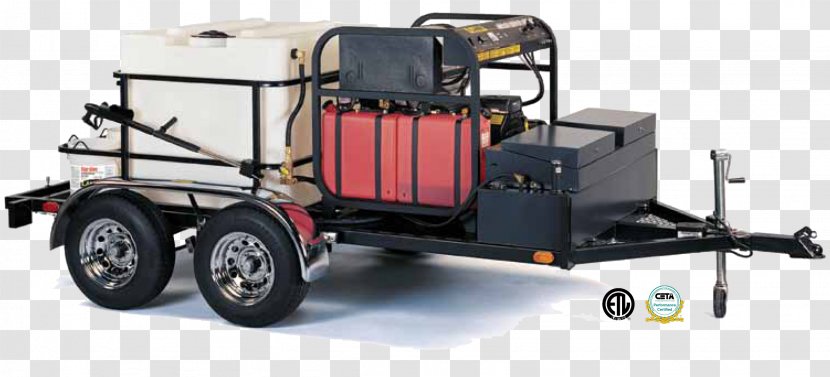 Pressure Washers Washing Machines Cleaning Trailer - Electricity - Motor Vehicle Transparent PNG