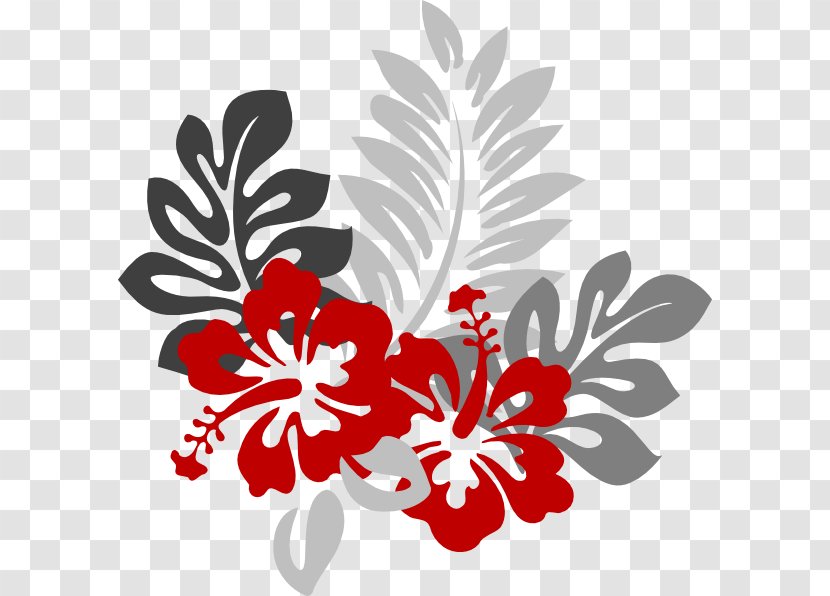 Shoeblackplant Hawaiian Hibiscus Mallows Clip Art - Flower Transparent PNG