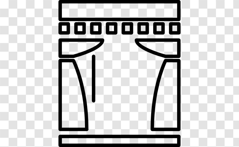 Window Blinds & Shades Theater Drapes And Stage Curtains - Area - Vector Transparent PNG