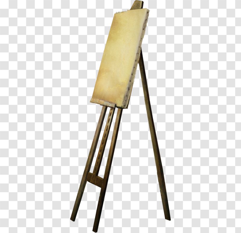 Art Polyvore Easel Drawing Painting - Vintage Wooden Transparent PNG