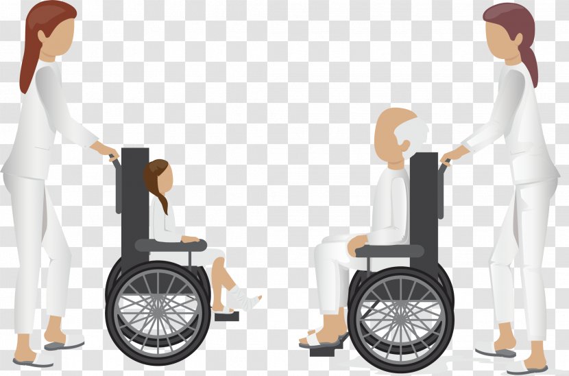 Graphic Design - Silhouette - Wheelchair Element Transparent PNG