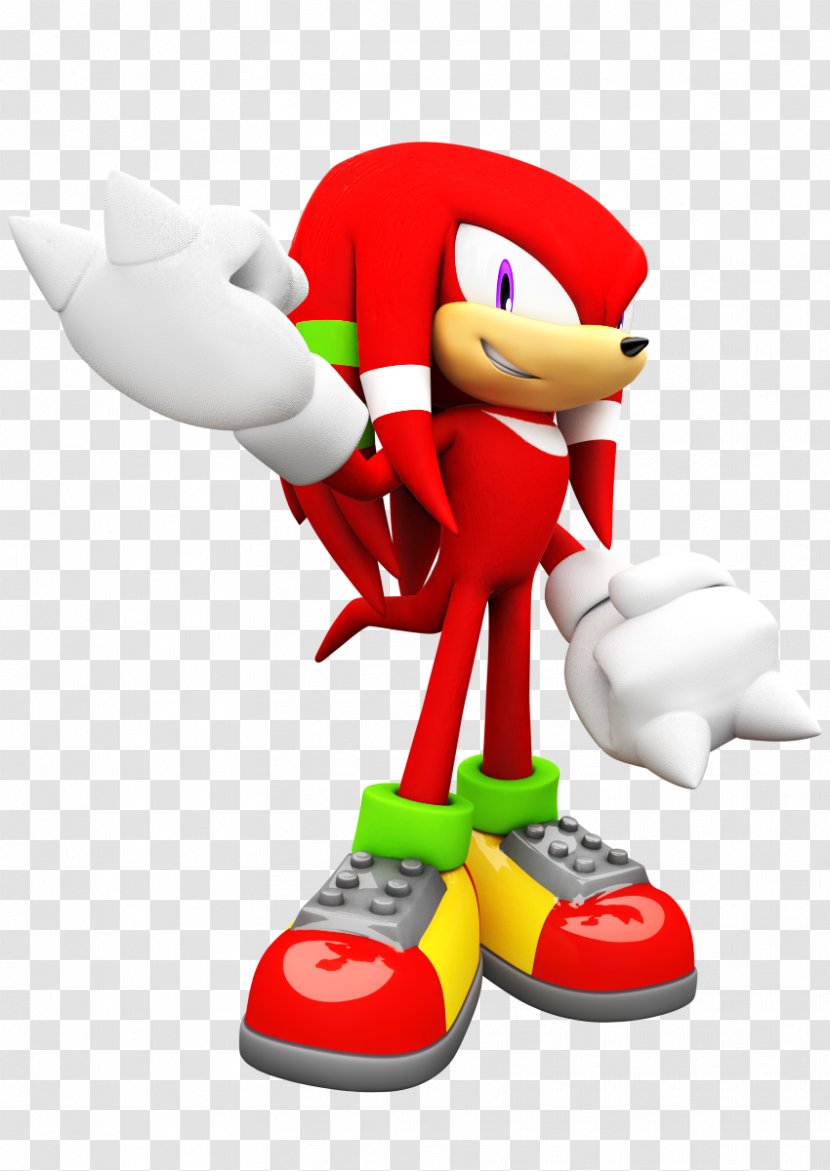 Sonic & Knuckles The Echidna Mario At Olympic Games Tails Chaos - Cartoon Transparent PNG