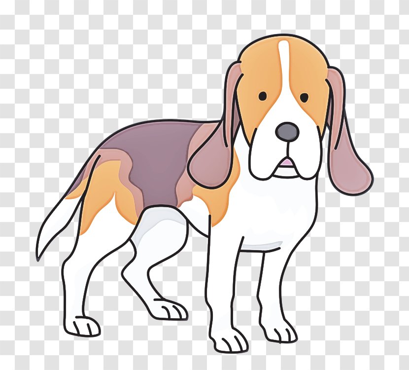 Dog Breed Beagle-harrier English Foxhound Finnish Hound - Cartoon Transparent PNG