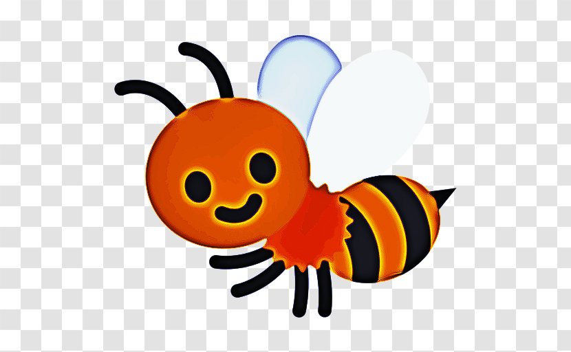 Bee Cartoon - Smile Membranewinged Insect Transparent PNG