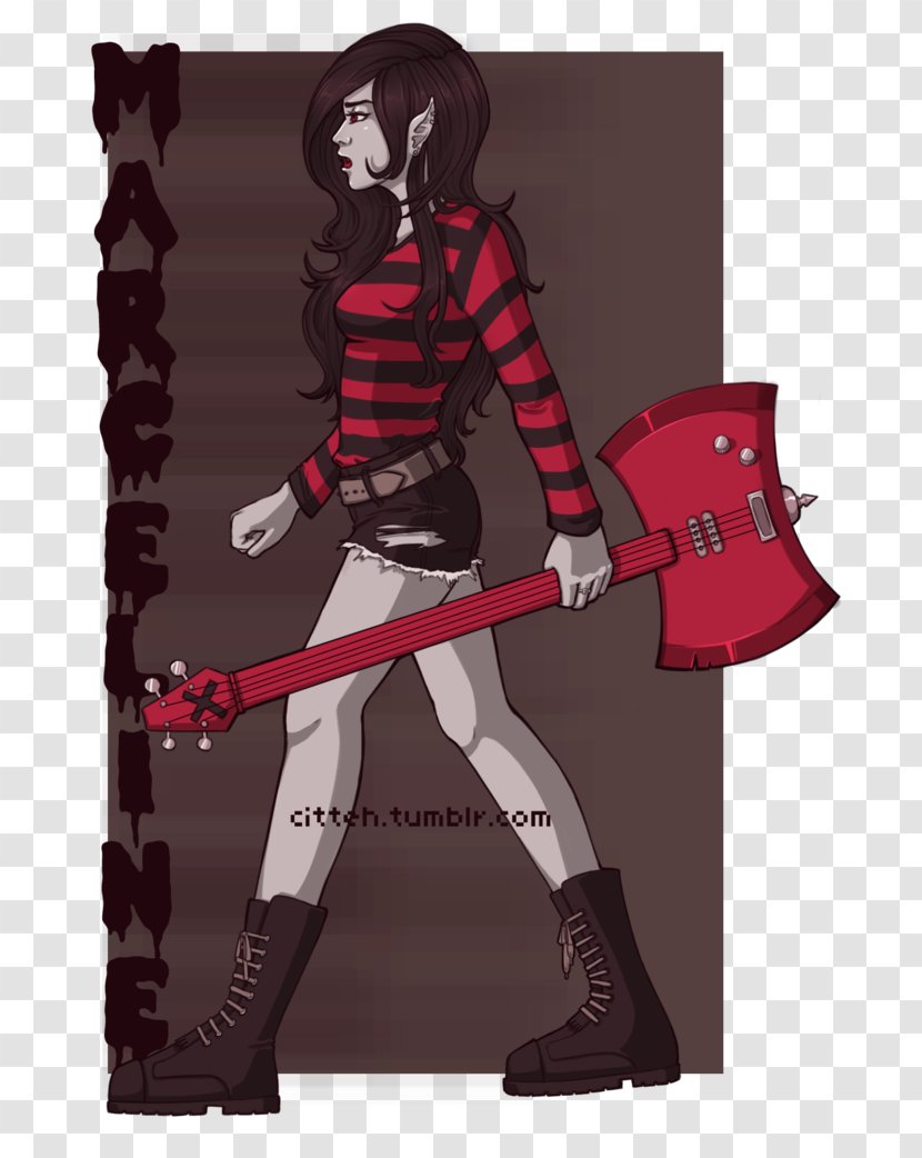 Costume Cartoon Character Fiction - Frame - Guitar Axe Drawing Transparent PNG