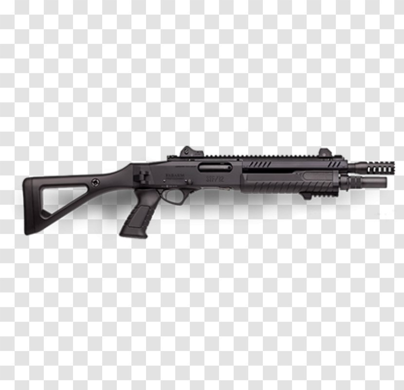 Benelli M1 Shotgun Weapon Fabarm SDASS Tactical Armi SpA - Cartoon Transparent PNG