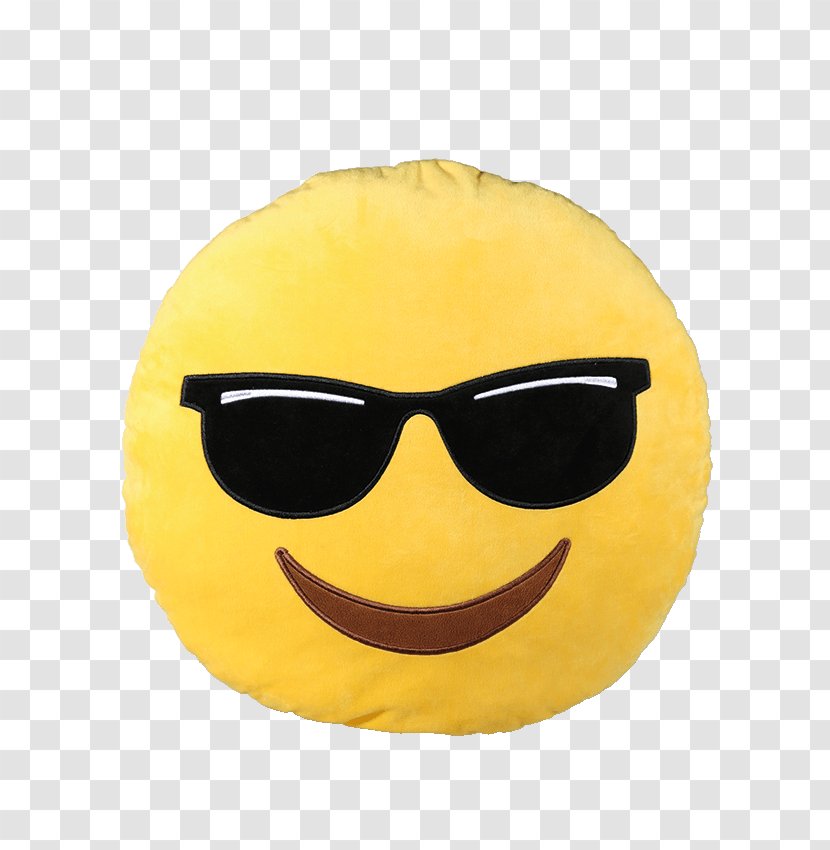 Smiley Emoticon Emoji Pillow Cushion Transparent PNG