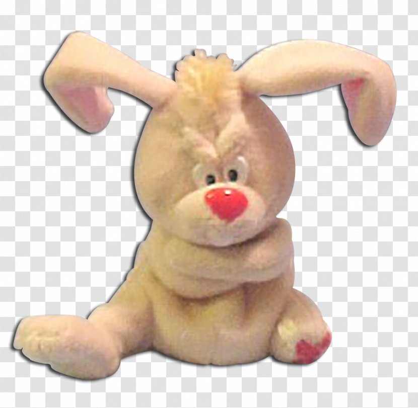 Rabbit's Foot Stuffed Animals & Cuddly Toys Hare Figurine - Dog - Rabbit Transparent PNG