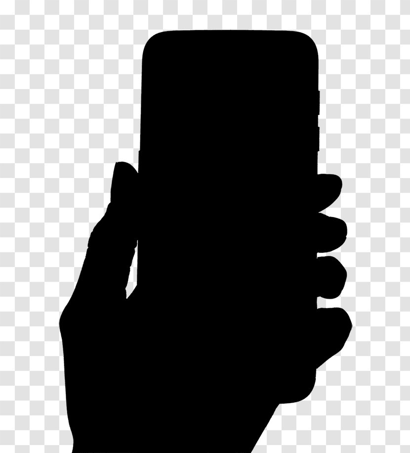 Thumb Product Design Silhouette Line - Blackandwhite Transparent PNG