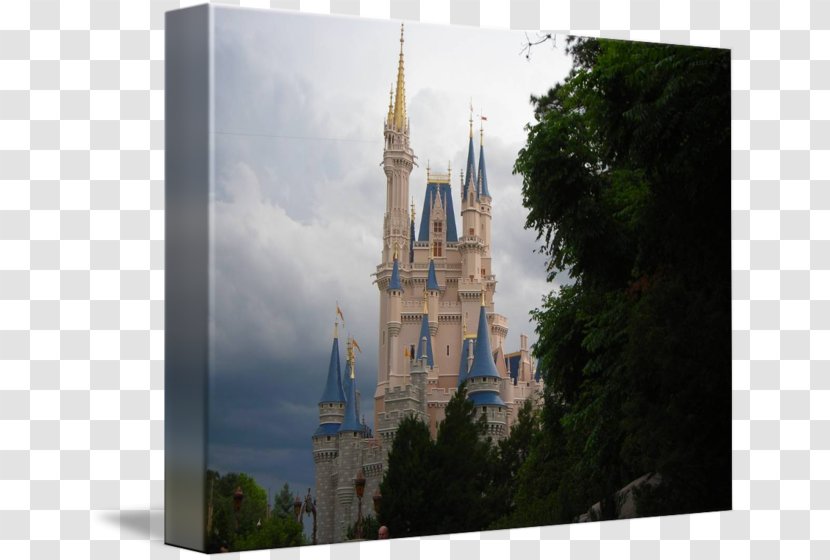 Cinderella Castle Disney Princess Fine Art - Cathedral Transparent PNG