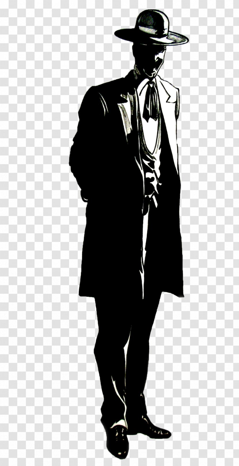 Tuxedo Silhouette - Formal Wear Transparent PNG