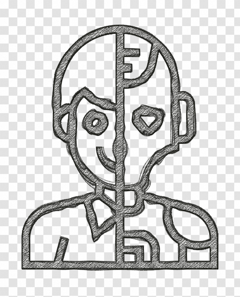 Human Icon Robot Icon Astronautics Technology Icon Transparent PNG