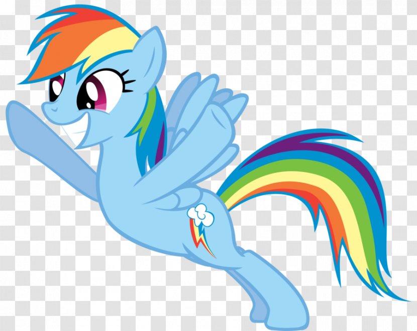 Rainbow Dash Rarity Twilight Sparkle Pinkie Pie Applejack - My Little Pony Transparent PNG