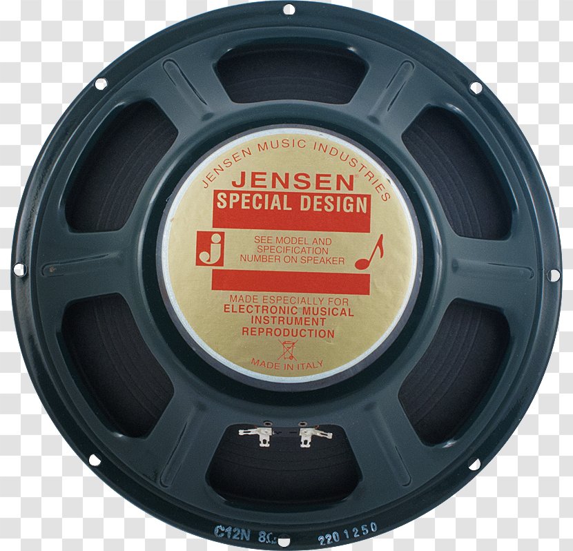 Loudspeaker Jensen C12N Ceramic Vintage C12k4 12-Inch Speaker 4 Ohm 50W 12'' Replacement 8 - Guitar - What Are The Best Speakers Transparent PNG