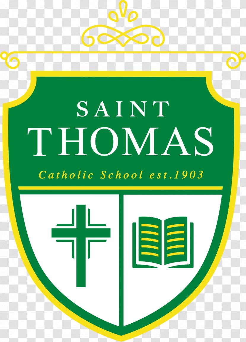 Saint Thomas School All Saints Cathedral South Fort Avenue St. High - Label Transparent PNG