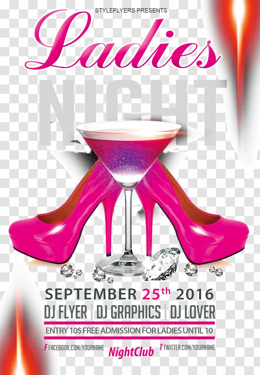 Poster Great Brak River Bar Ladies Night Nightclub - Shoe - Activities Transparent PNG