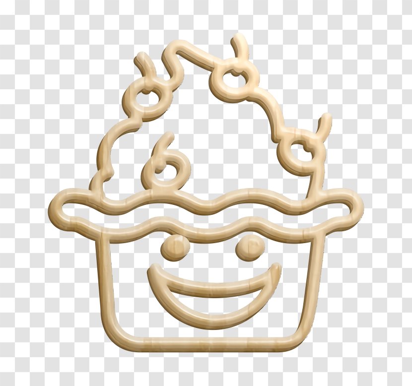 Cheery Icon Cheese Cream - Metal Smile Transparent PNG