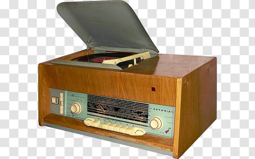 Radiogram Radio Receiver Phonograph Electronics Transparent PNG