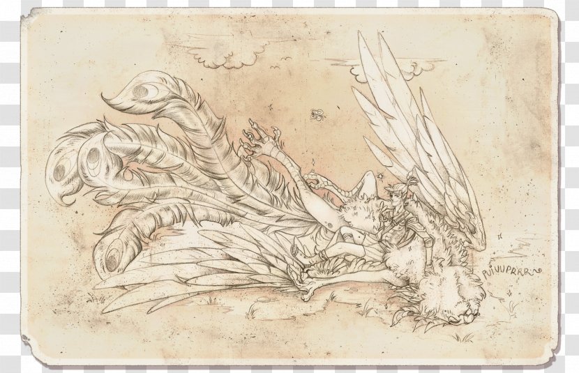 Animal Legendary Creature Sketch - Drawing - Marselo Transparent PNG