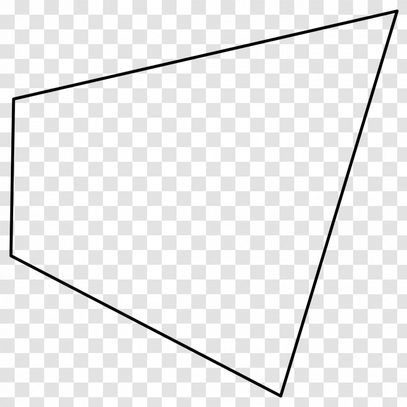 Trapetsoid Trapezoid Quadrilateral Polygon Parallelogram - Point - Triangle Transparent PNG