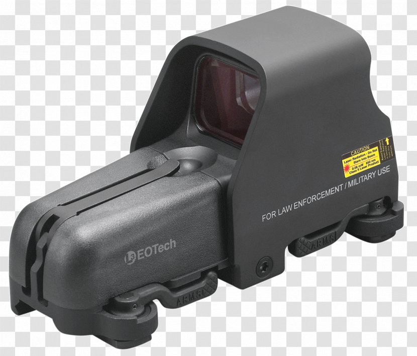 Holographic Weapon Sight EOTech Red Dot Reflector Transparent PNG