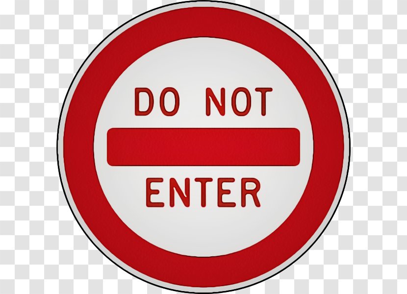 No Entry - Text - Signage Transparent PNG