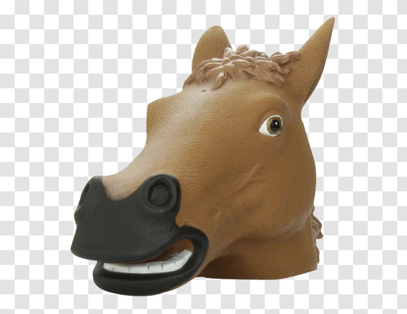 Horse Head Mask Squirrel Gray Wolf - Like Mammal - Unicorn Transparent PNG