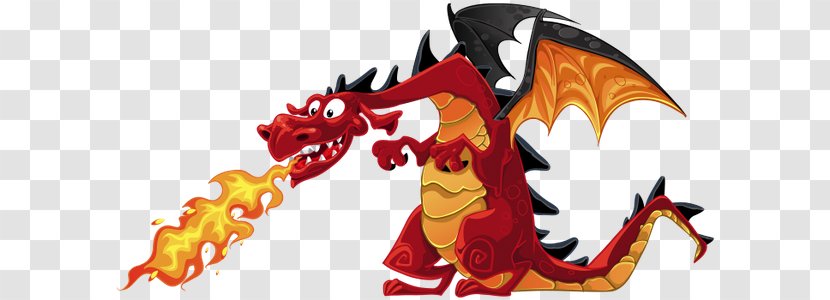 Fire Breathing Dragon Clip Art - Demon Transparent PNG