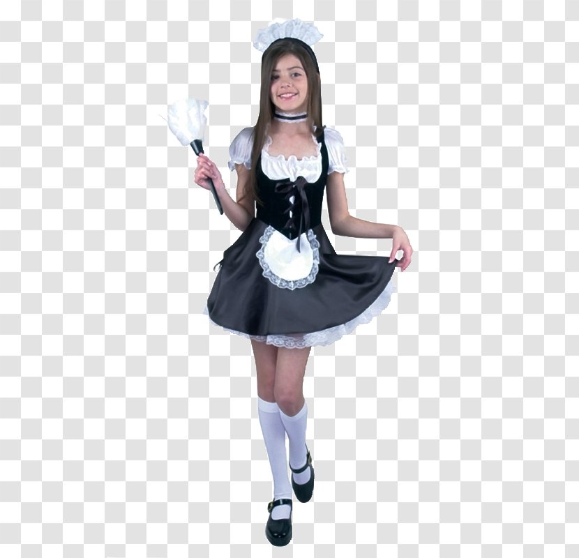 French Maid Children's Costumes Halloween Costume Clothing - Child Transparent PNG