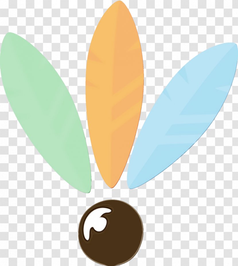 Turquoise Leaf Logo Clip Art Plant - Oval Transparent PNG