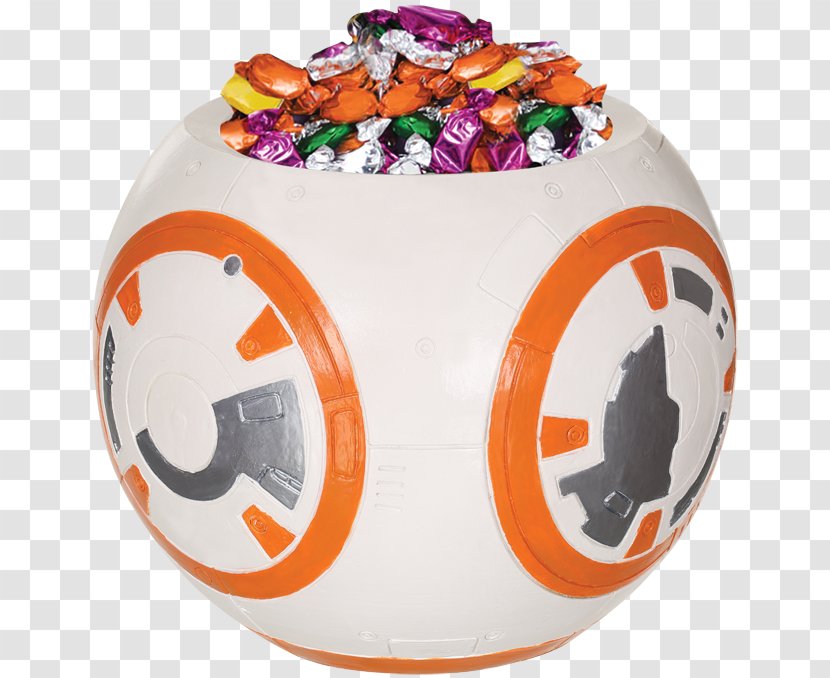 BB-8 Stormtrooper Star Wars Candy Bowl Holder - Bowling Party Accessories Transparent PNG