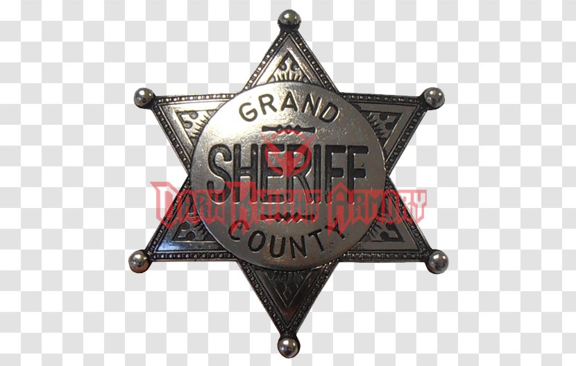 United States Marshals Service Sheriff American Frontier Badge - Label Transparent PNG