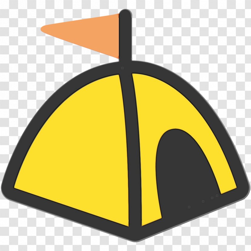 Yellow Background - Symbol - Signage Transparent PNG