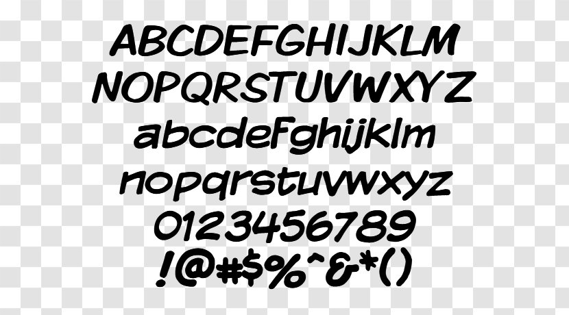Computer Font Open-source Unicode Typefaces Sans-serif Comics - Type Foundry - Comic Text Transparent PNG