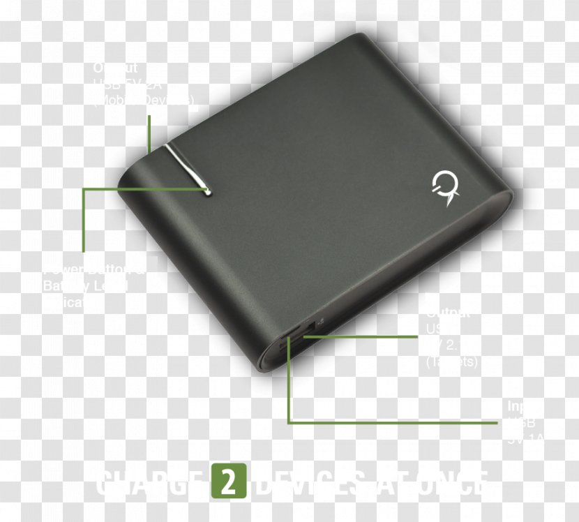 Laptop Electronics - Accessory - Portable Charger Transparent PNG