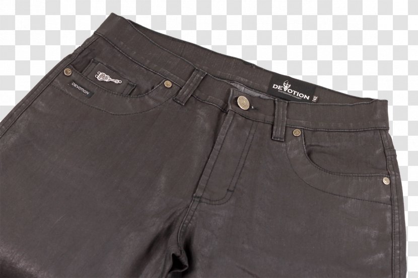 Jeans Denim Shorts Black M - Trousers Transparent PNG