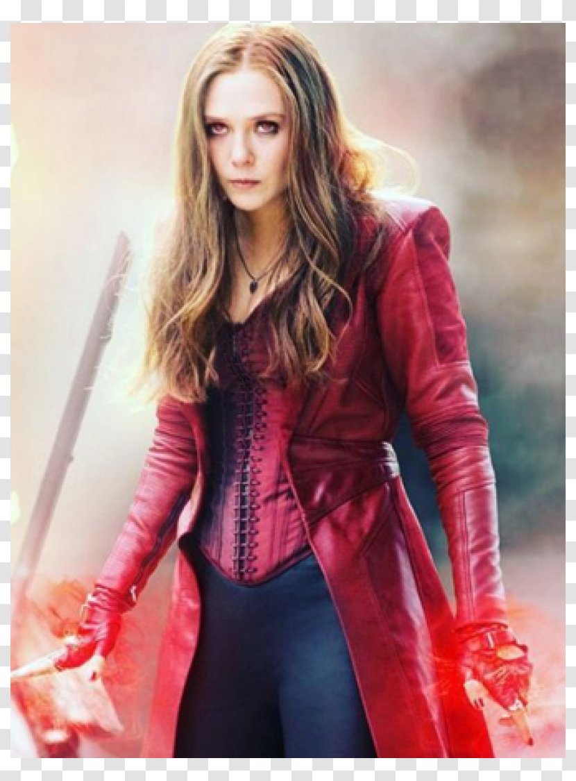 Elizabeth Olsen Wanda Maximoff Captain America: Civil War Vision - Avengers Infinity - America Transparent PNG